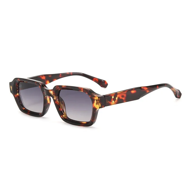 Vintage Retro Quadratische Vollrand-Sonnenbrille für Männer und Frauen, Reise-, Wander- und Outdoor-Brille