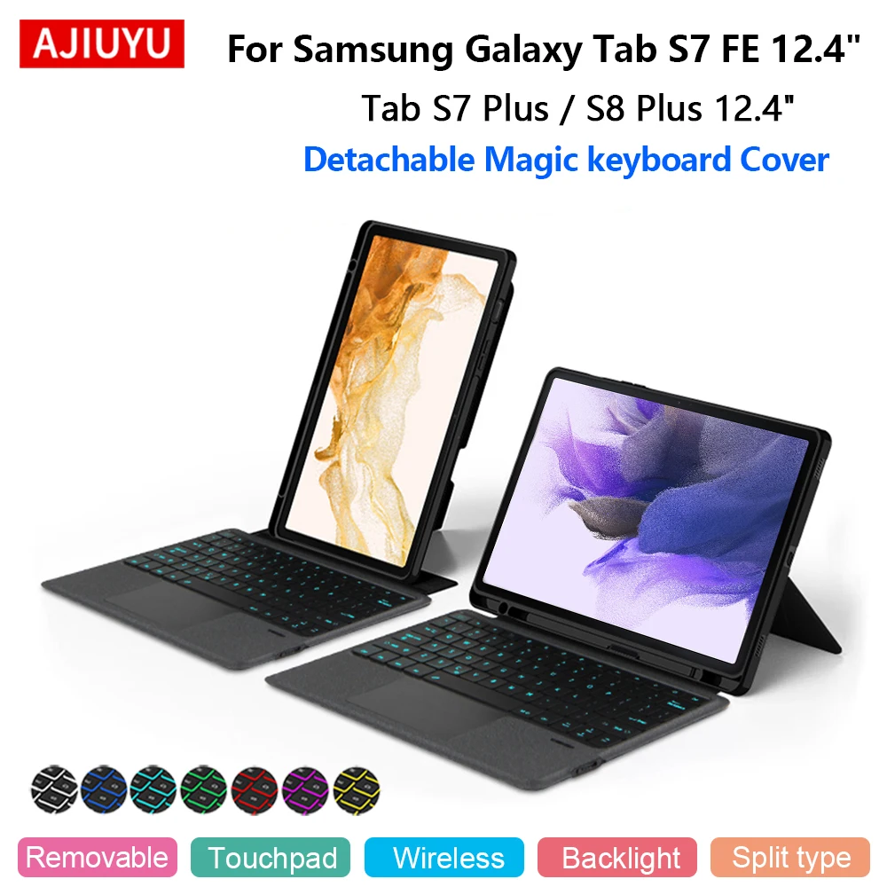 ajiuyu-keyboard-for-samsung-galaxy-tab-s7-fe-s8-s7-plus-s8-s7-124-tablet-case-magic-smart-keyboard-cover-touchpad-backlight