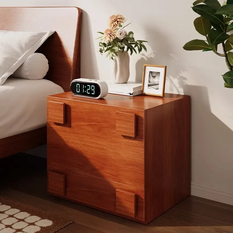 Wood Italian Design Nightstands Sideboards Storage Luxury Cabinet Nightstands Bedside Tables Home Furniture Nachtkastjes LLNS