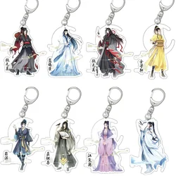 Anime Mo Dao Zu Shi keychain Figure Grandmaster of Demonic Wei Wuxian Desktop Standing Plate Decoration Model Toy Gifts 6CM