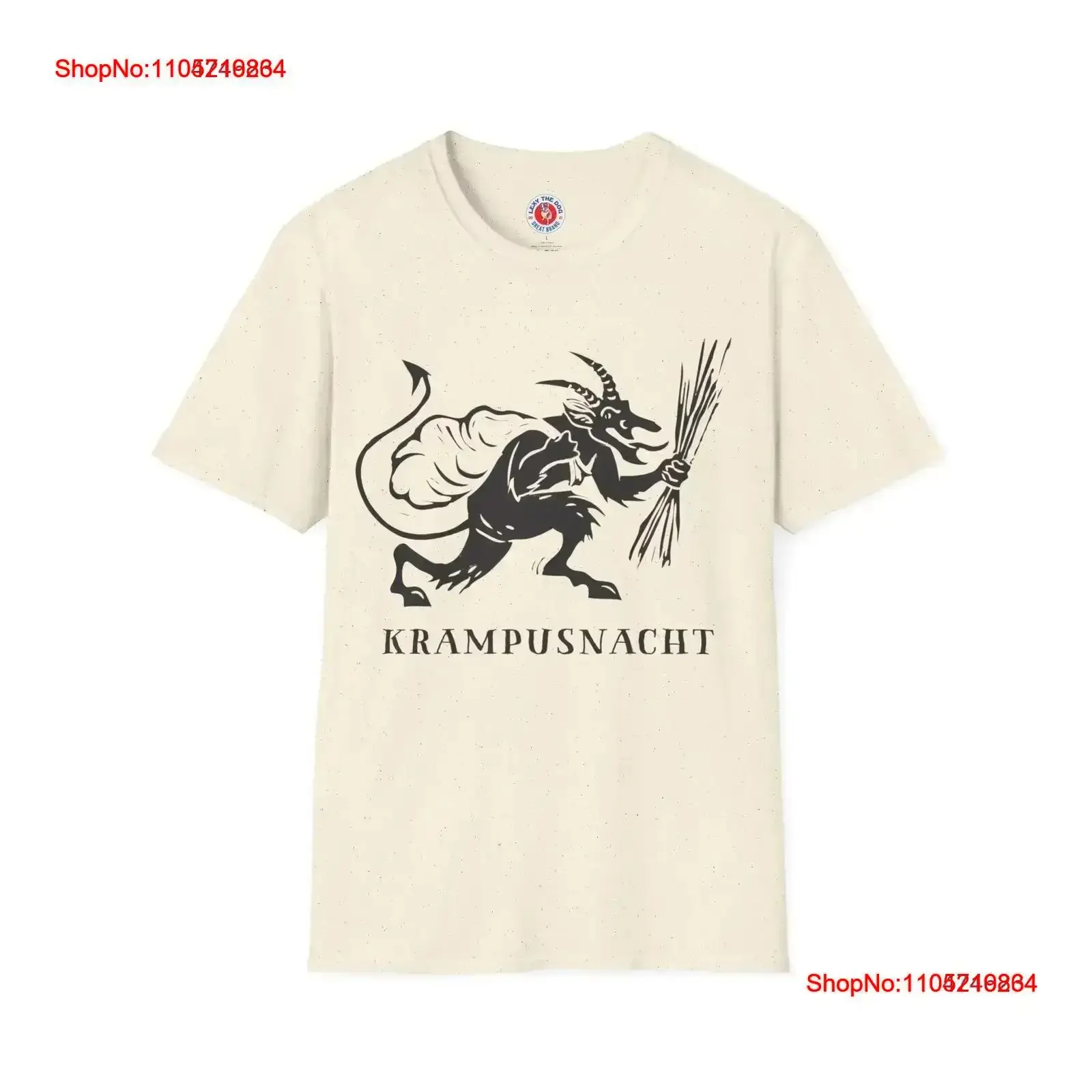 

Krampus Krampusnacht Темно-Европейская футболка в стиле Санта-Клауса в мягком стиле винтажная стираная дизайнерская одежда Универсальная эластичная винтажная одежда