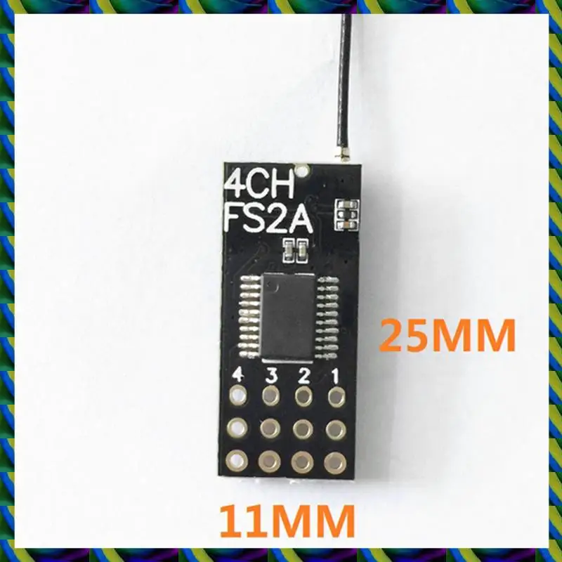 

Daily 5X FS2A 4CH AFHDS 2A Mini Compatible Receiver PWM Output For Flysky I6 I6X I6S Transmitter
