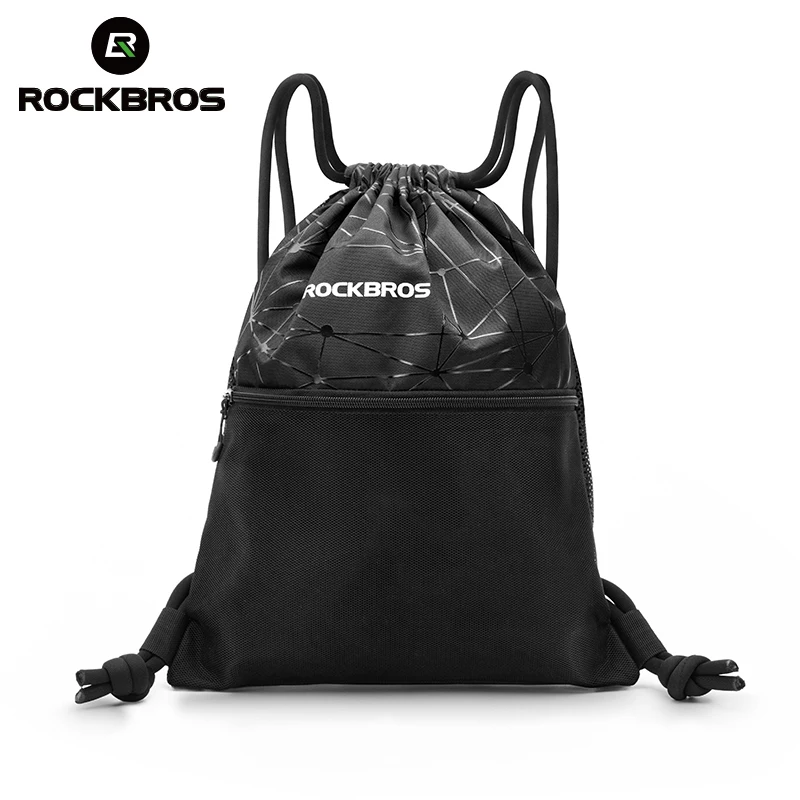 ROCKBROS Men Women Gym Bag Drawstring High Capacity Backpack Outdoor Sports Training Cycling Storage Bag Multipurpose Yoga Bag