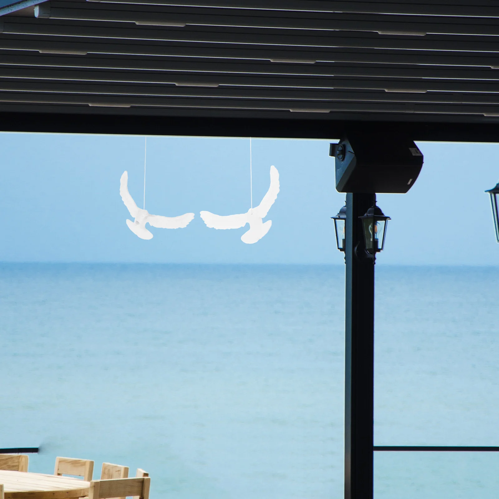 

12pcs Peace Dove Hanging Ornament White Artificial Pigeon Decor For Wedding Christmas Home Garden Party Diy Craft Simulation