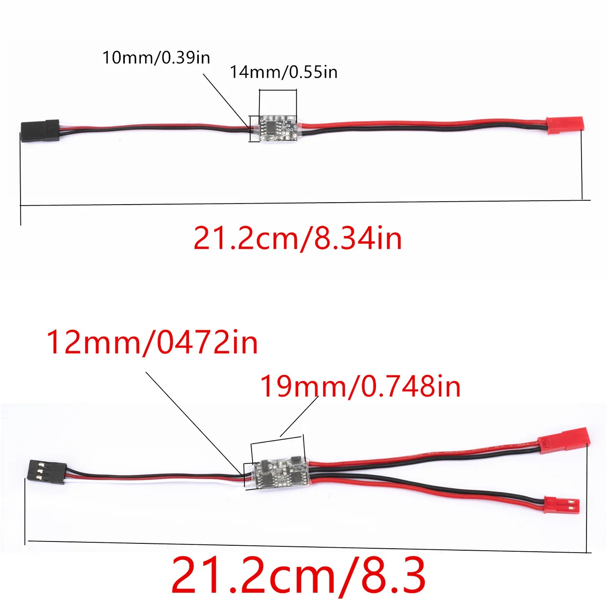 2-20A High Current Remote Control Electronic Switch 3-30V Aerial Model Plant Protection RC Drone Water Pump PWM Signal Control