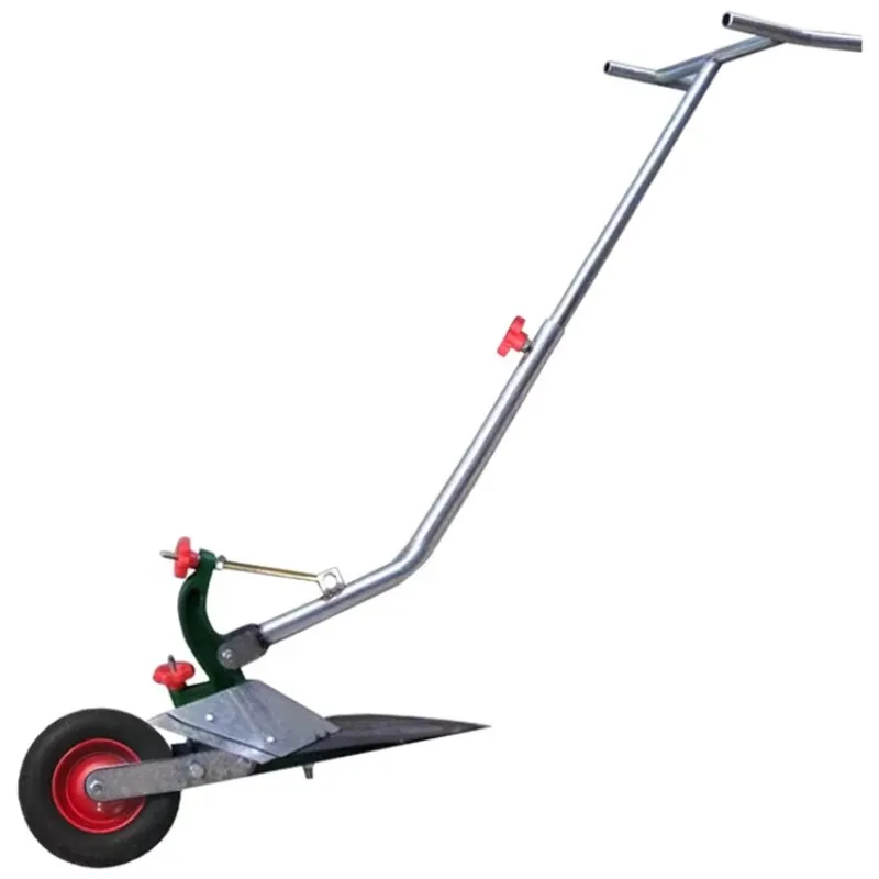 Manual Hand Pull Plow Single Person Farm Plow For Ridging Tilling Loosening Agricultural Use Heavy Duty Durable Labor SavingEasy
