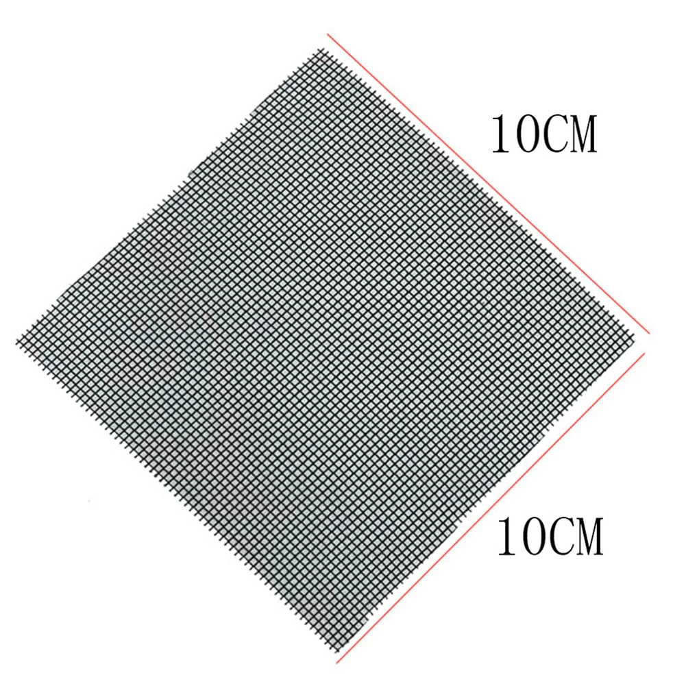 50pcs  Flower Pot Hole Mesh Pad 45x1.5mm Round Bottom Grid Mat Drainage Plant Glass Fiber  For Bonsai Outdoor Potted Plants Part
