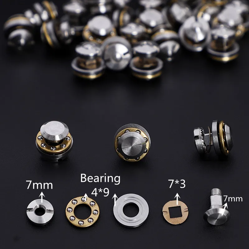 40PCS/LOT 8 Styles Bearing Screws For Hair Scissors Hairdressing Salon Use Accessories Replacements Parts Barber Use Screws