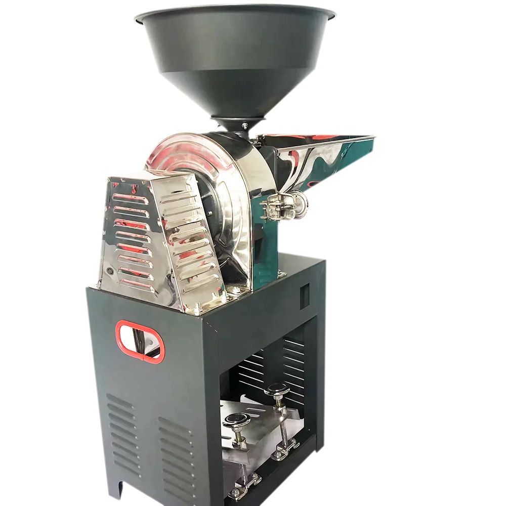 Hochwertige Edelstahl-Mahlmaschine, ultrafeine Pulverisierungsmaschinen für Gewürze, Mehl, große Körnung, Pulverfutterverarbeitung