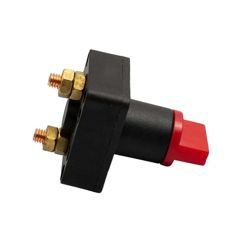 1pcs Hot Asle Newest Red Black  Plastic 12V 100A Car Boat Camper Battery Isolator Disconnect Cut Off Switch ON-OFF