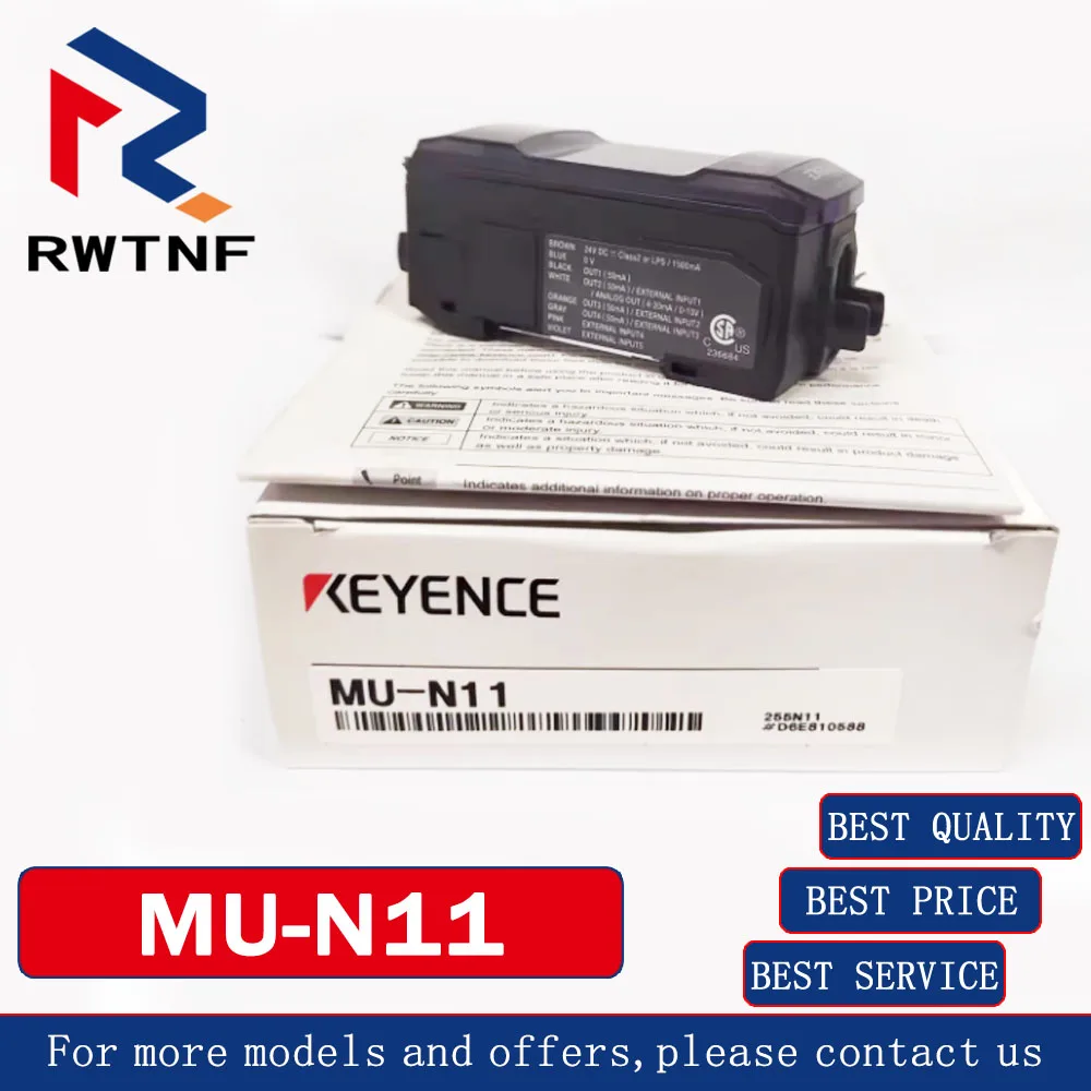 Brand New Genuine MU-N11 KEYENCE Multifunctional Amplifier Controller White Photoelectric 100% original，warehouse stock