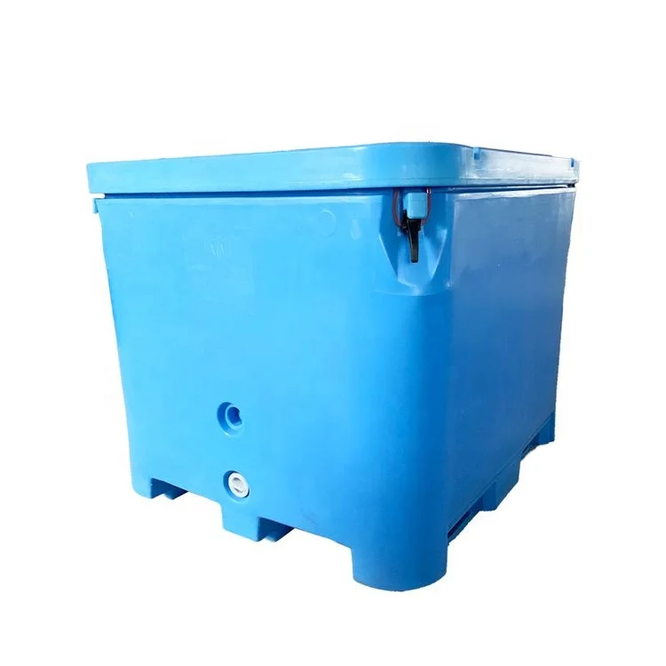 Best Type of Fish Coolstorage Plastic Container for Sale Fish Pond Indoor Seafood Freezer Box