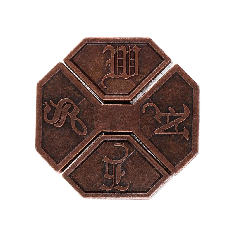 

Metal Puzzle Brain Teasers Box Eight Trigrams Lock IQ Toys For Kids Adults Fidget For Anxiety Wit And Logica Games