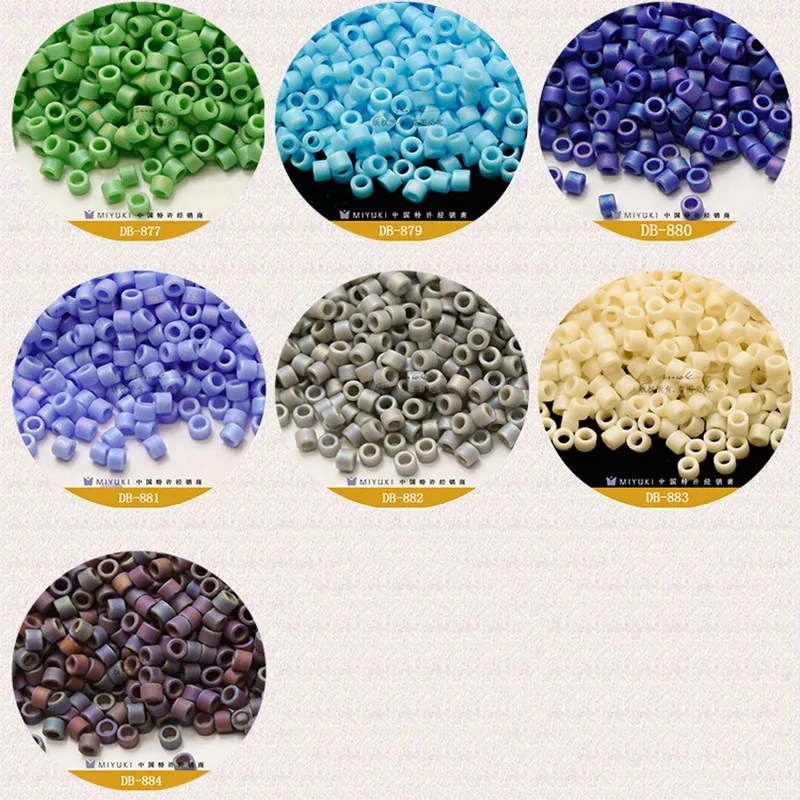 1.6mm miyuki yuxing antique beads frosted magic color series DIY Jewelry Bracelet Earring beading materials imported from Japan