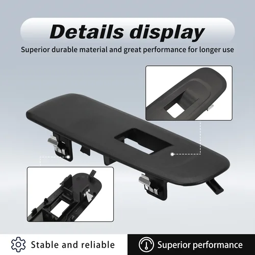 Imagen 2 del producto Marco de botón de ventana de coche para Peugeot Partner Citroen Berlingo Opel Combo Fiat 98167918ZD