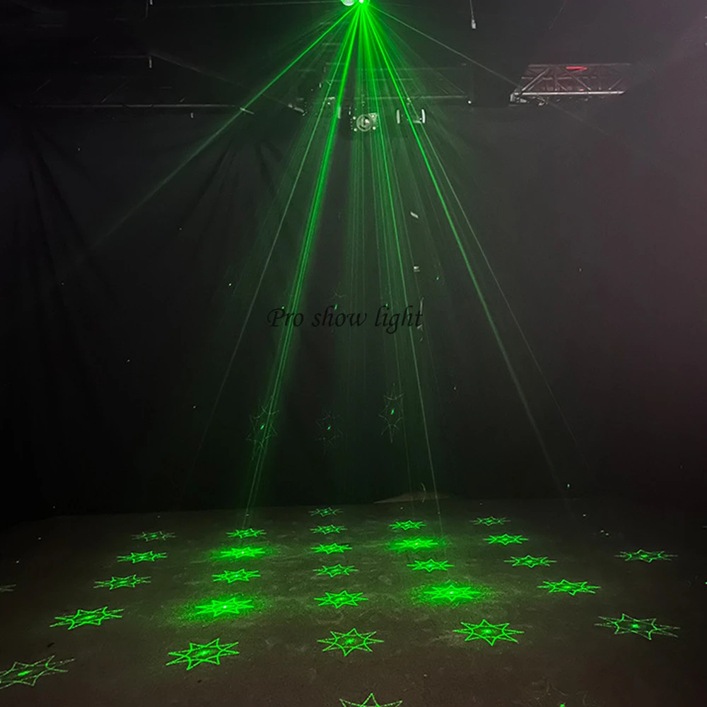 Imagem -06 - Disco Water Wave Pattern Light Dmx Led Strobe Light Palco Laser Projetor para Festa Clube de Casamento dj 4in Efeito 50w