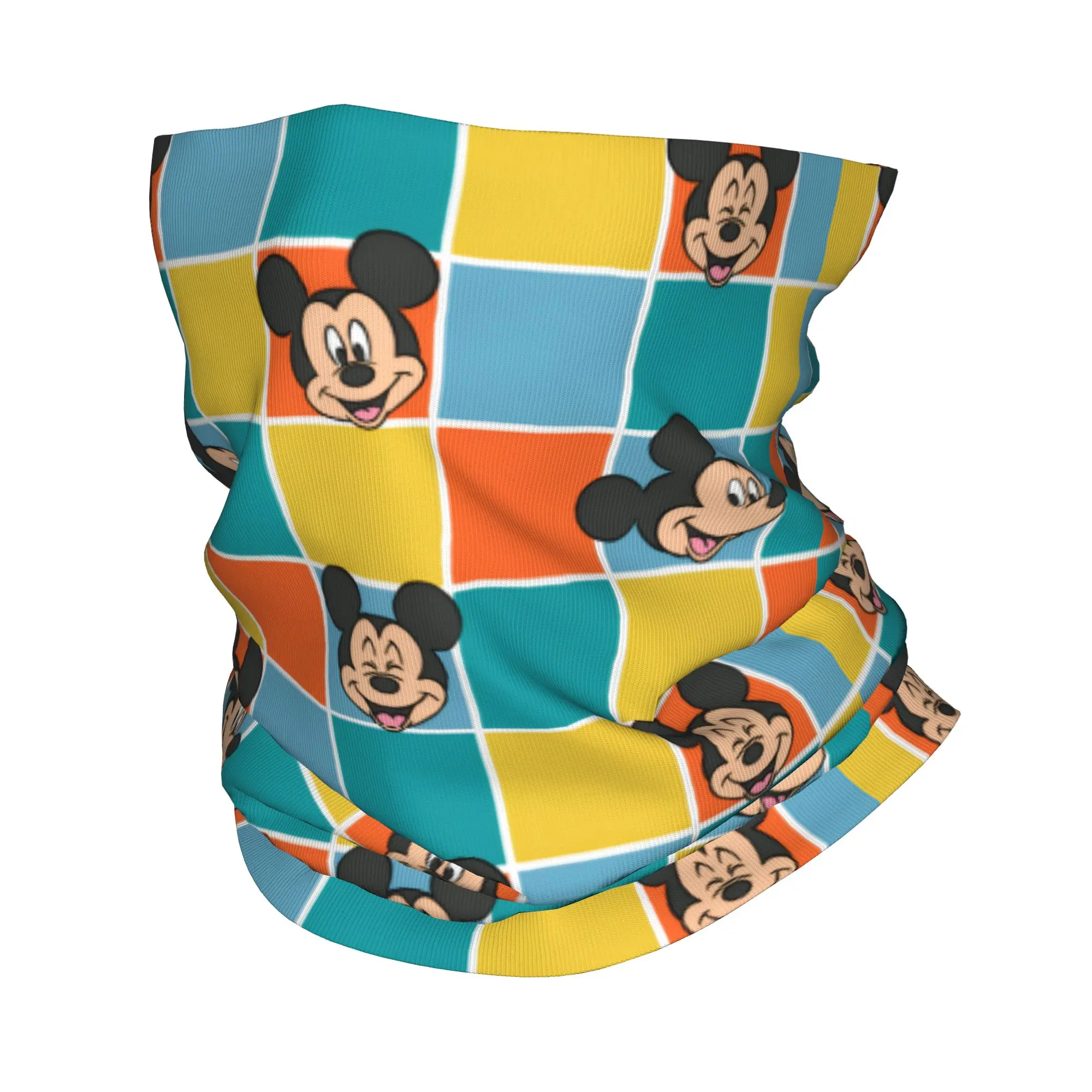 

Custom Mouse Mickey Mouse Movies Neck Gaiter Men Women Windproof Winter Cartoon Bandana Scarf for Hiking