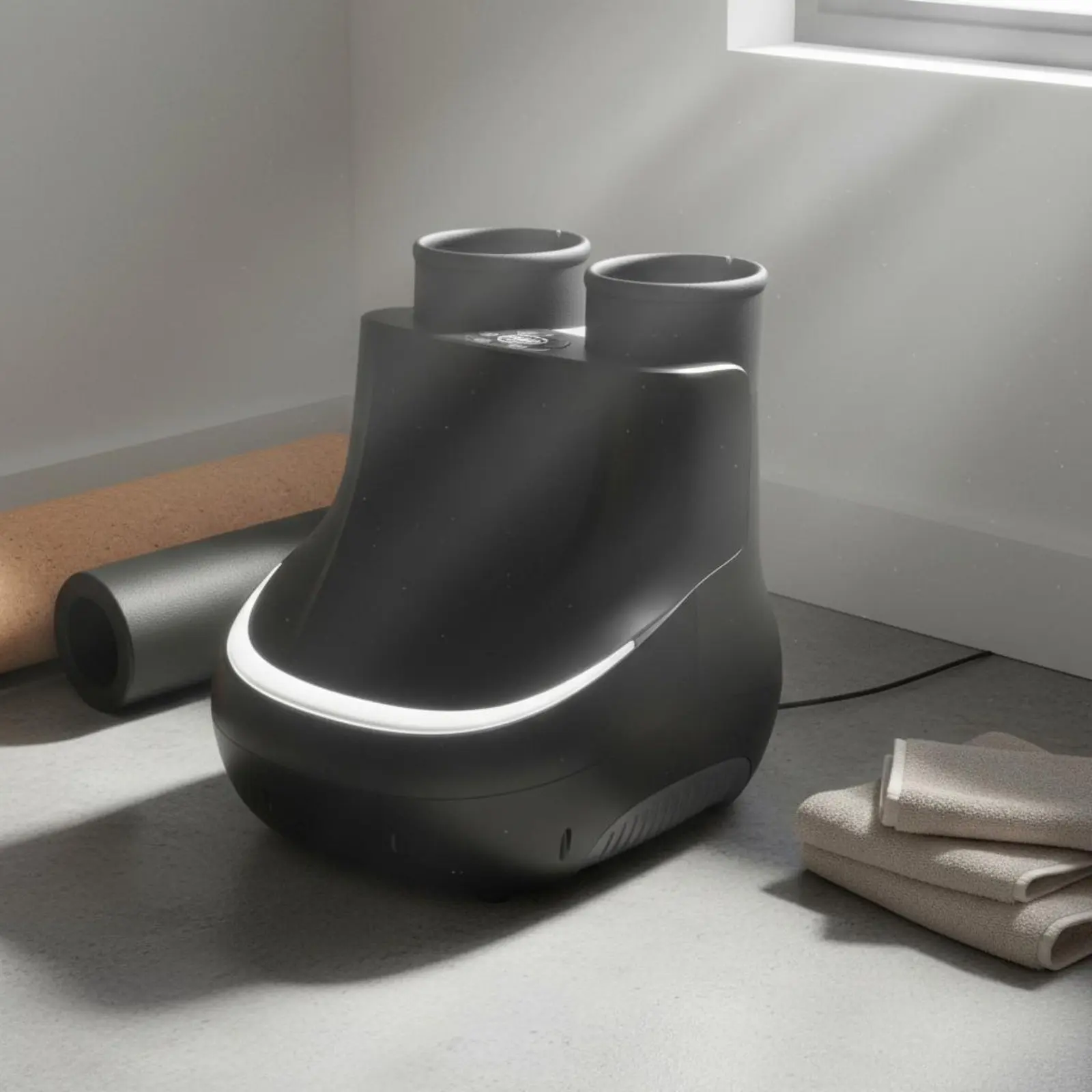 

Kneading Foot and Calf Massager Heat Treatment Home Appliance for Relaxation