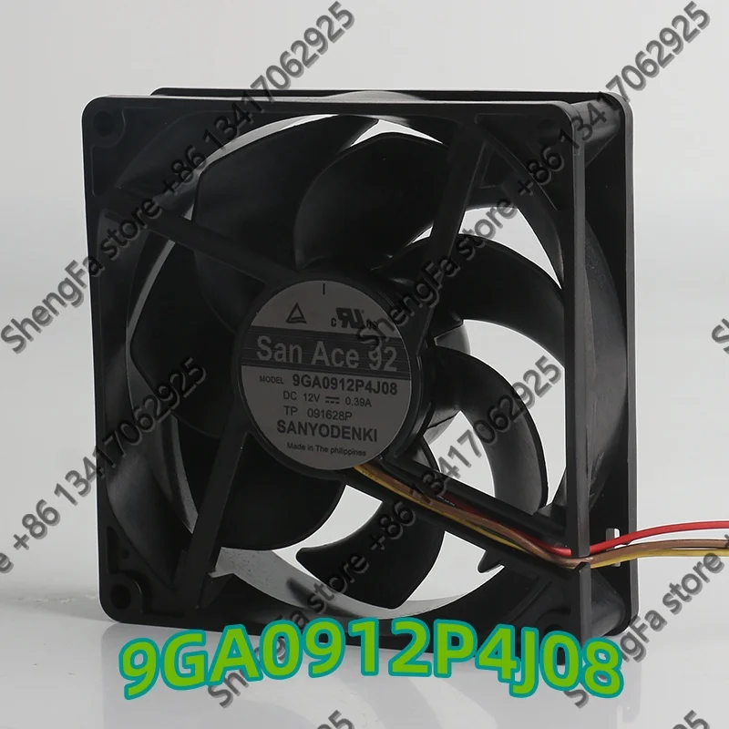 Original Sanyo 5V 24V 48V DC 12V 0.39A AC 9025 9CM projector 4-wire Mute High air volume 9GA0912P4J08 cooling fan