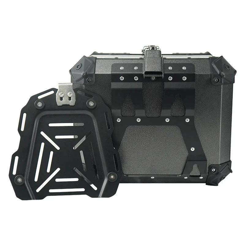 

Factory Hot Selling 45L Motorcycle Aluminum Alloy Tail Box Suitle Locomotive Scooter