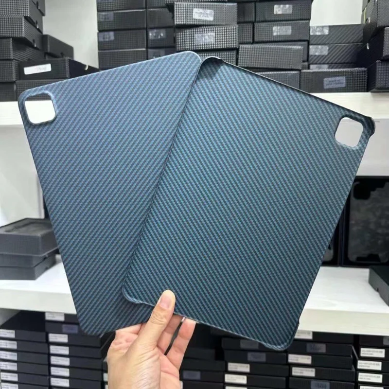 

Carbon Fiber Tablet Protective Case for iPad Pro 11 inch Tablet Cover Aramid Fiber Shockpfoof Shell 2023. 2022. 2021. 2020.