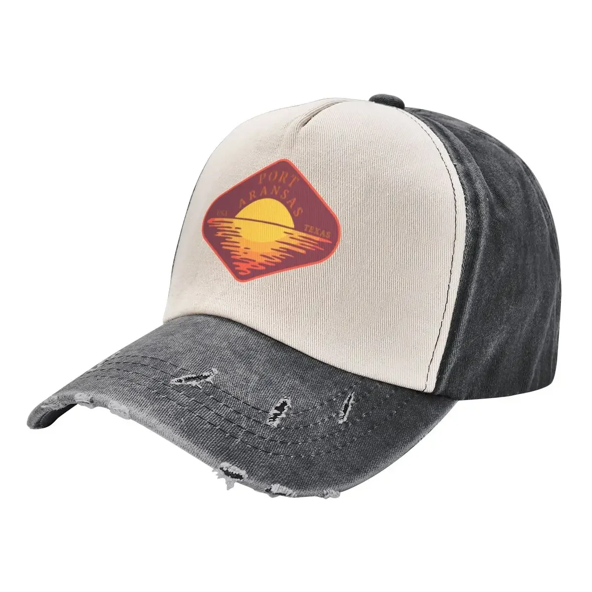 Port Aransas, Texas Cowboy Hat Snapback Cap hiking hat Women Beach Fashion Men's