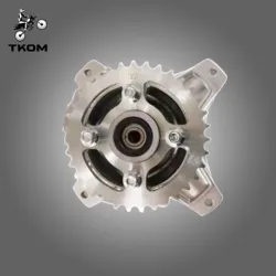 CT70 Bolt Style Rear hub Wheel Rim Drum Core with sprocket for Honda DAX CT70