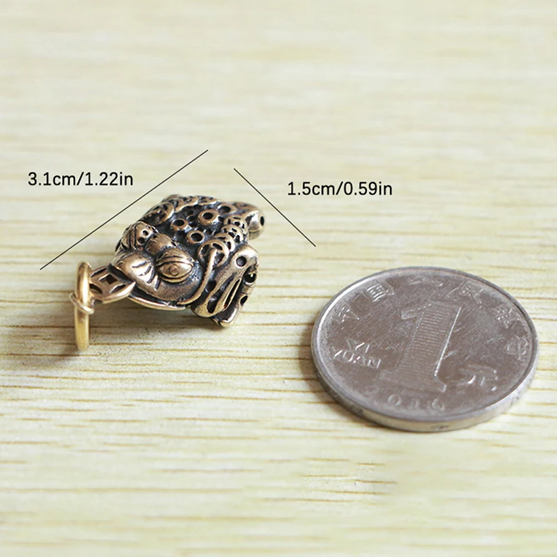 for Home House Office Desk Table Decoration Chinese Fengshui Ornament Lucky 3-Leg Frog Wealth Toad Animal Figurine Statue