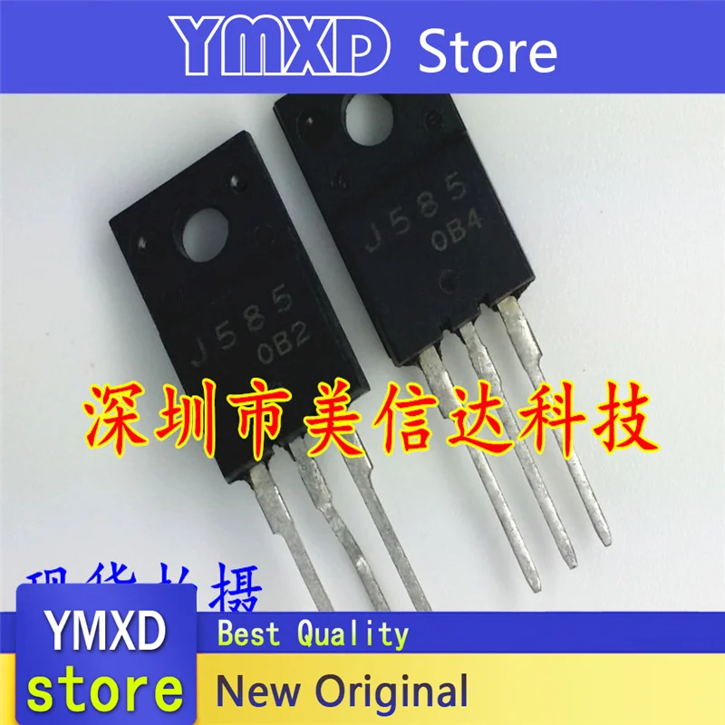 10pcs/lot New Original 2SJ585 J585 p-chANNel field-effect Tube TO220F In Stock