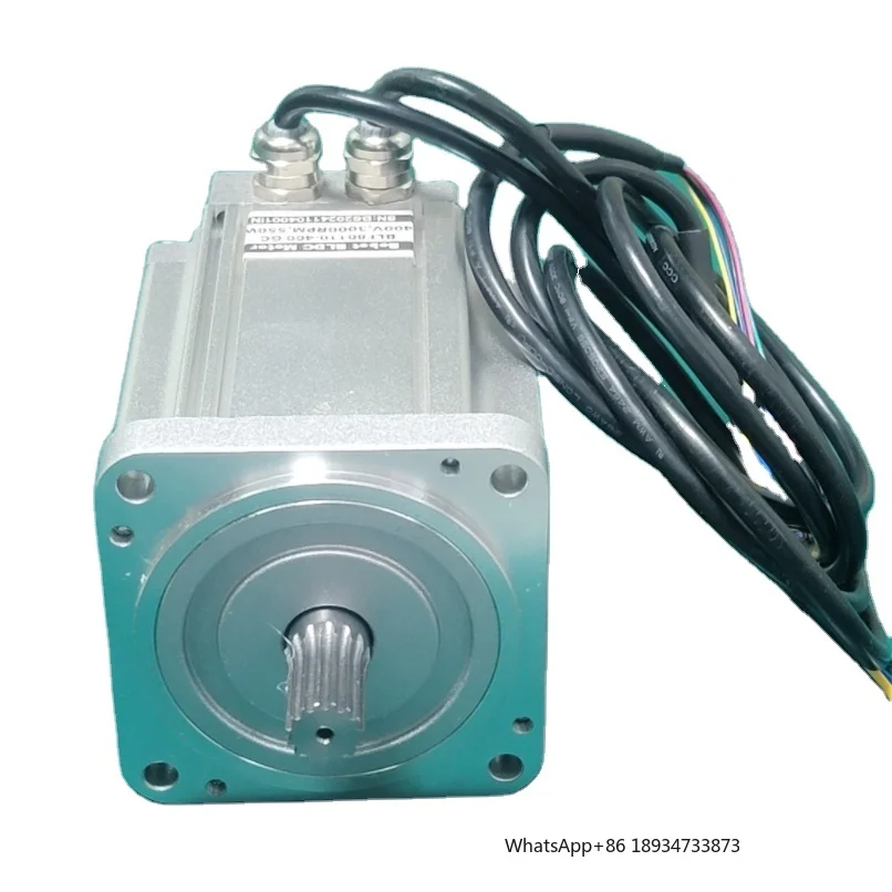 ISO9001 factory Sale China 220v 750w Bldc Motor 80mm width pump usage 48v 1hp bldc servo motor with encoder custom hobbing axle