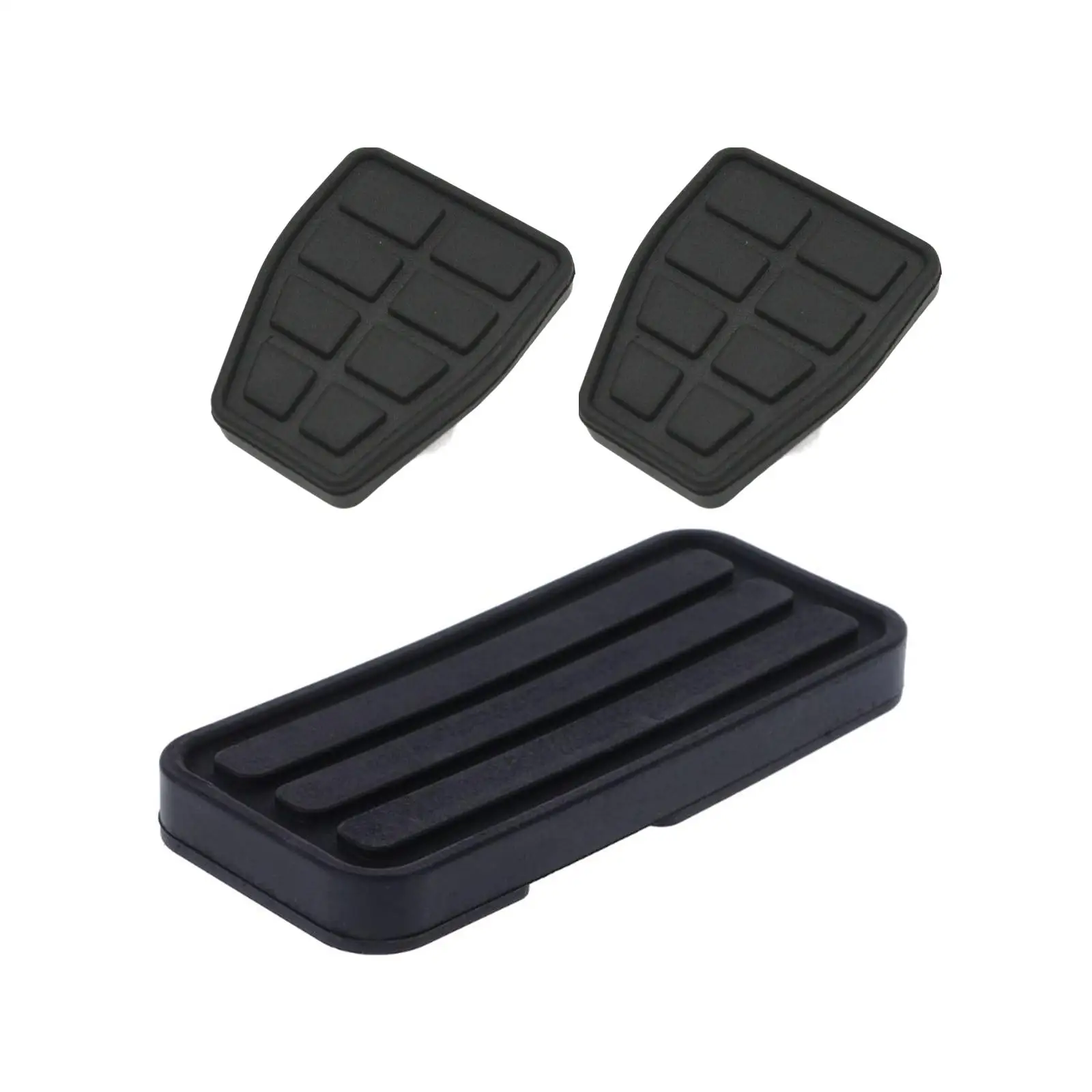 3 Pieces Pedal Rubber Kit 321721173 Replacement Fit for VW T4 Transporter