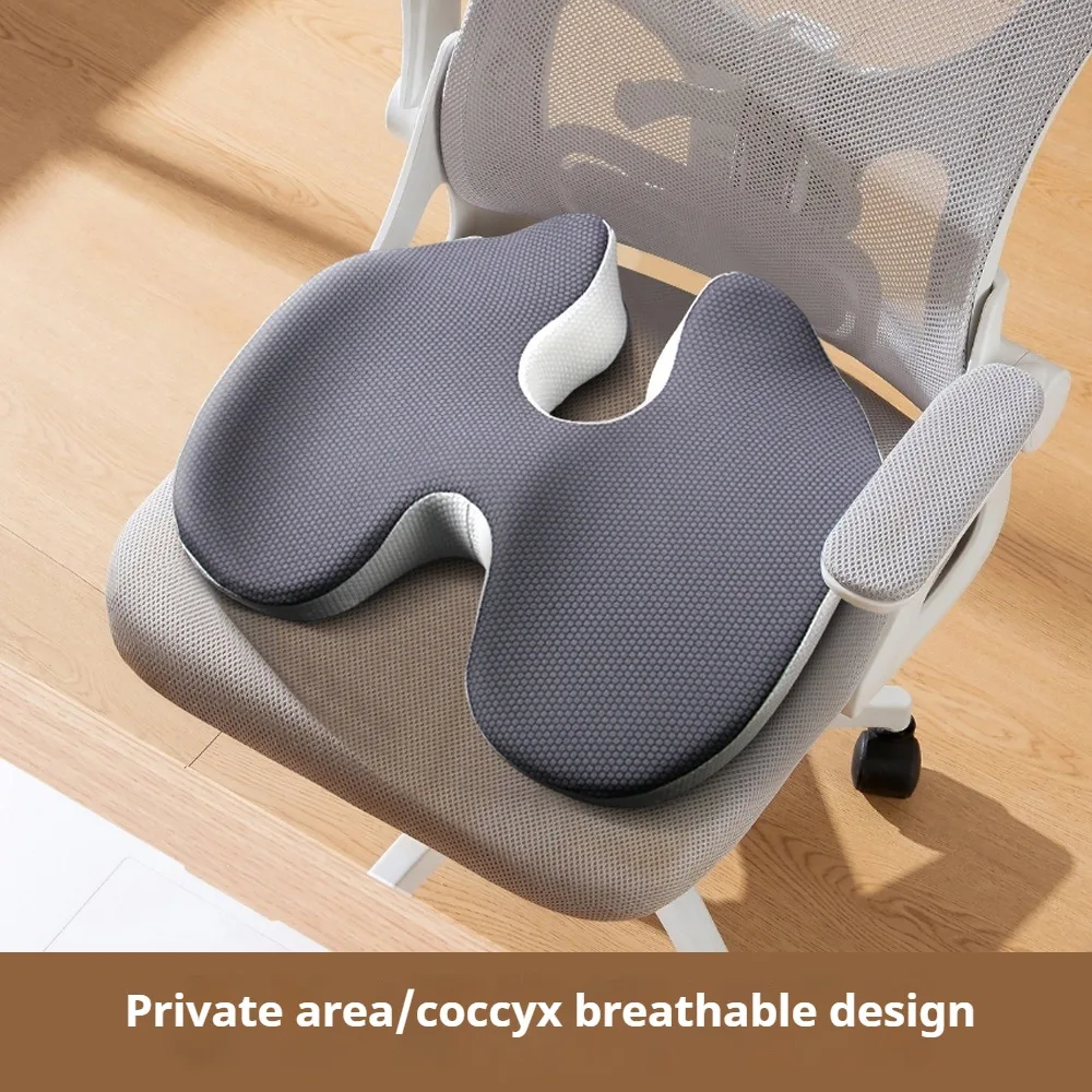 New Cushion Non Slip Orthopedic Memory Foam Prostate Cushion for Tailbone Sciaticaback Pain Relief Comfort Chair Car Seat