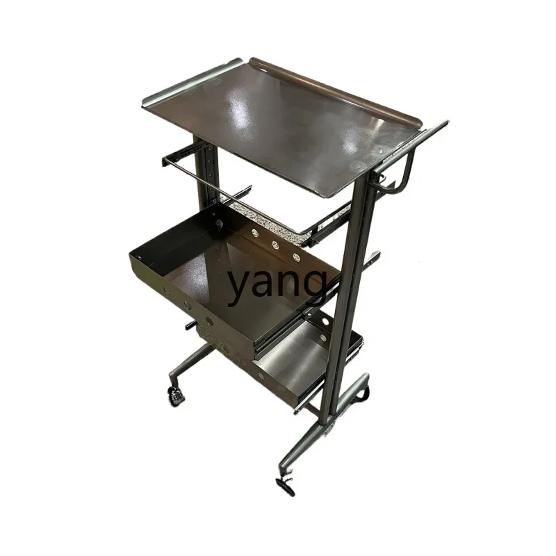 lmm barber shop hair stylist cart hair salon special cabinet stainless steel locker