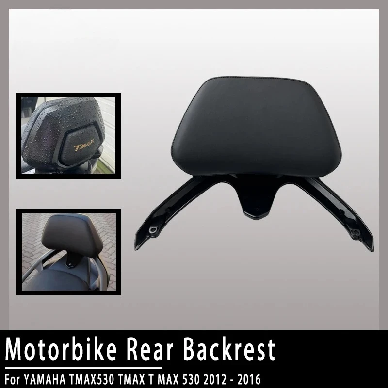 

Accesorios para motocicleta TMAX530 T MAX 530, respaldo para asiento trasero de pasajero, cojín de respaldo apto para YAMAHA T-M