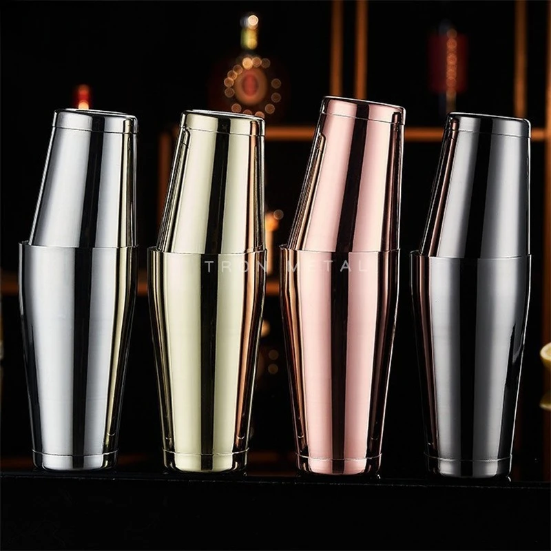 Boston Shaker 304 Stainless Steel Bartender Set Snow Shaker Cocktail Bartender Bar Shaker