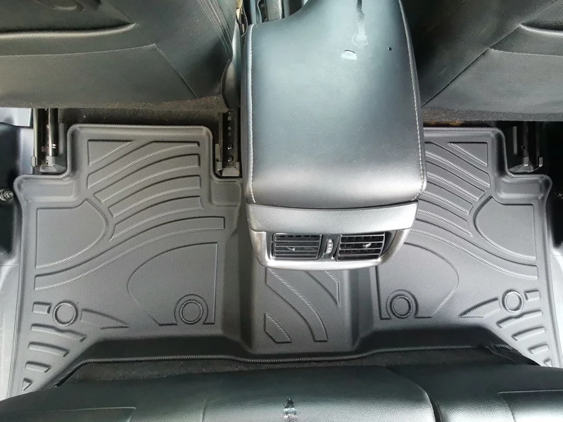 Use for 2016-26 TOYOTA Hilux REVO custom car All-Weather Floor foot Mat Full Set Trim to Fit For Hilux REVO waterproof floor mat