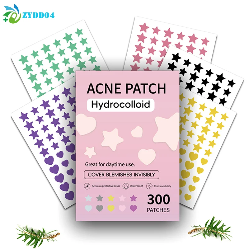 ●300/600pc Repair Acne Patch Facial Skin Care Fade Blemishes Pimple Marks Closed Acne