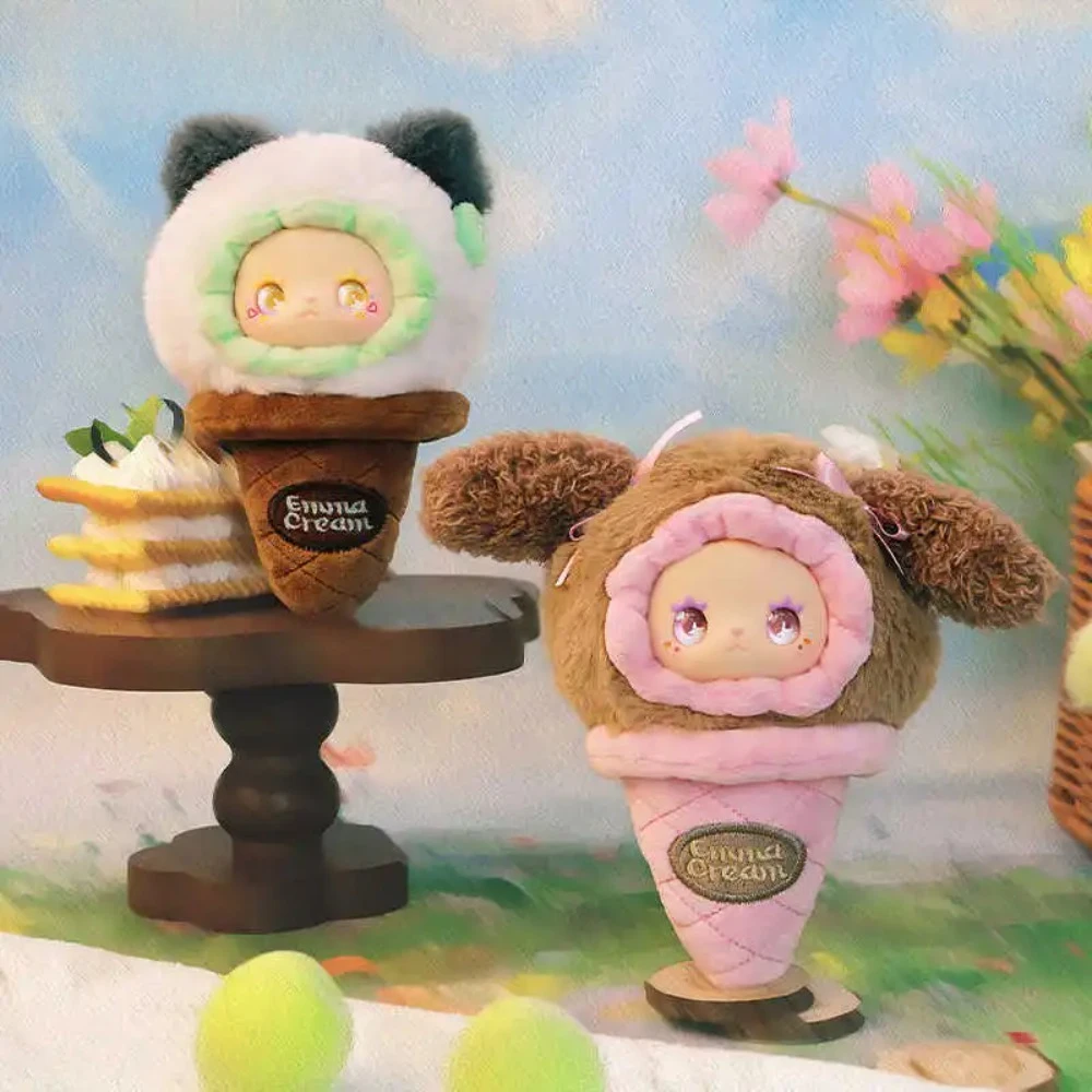 حقيقية جميلة إيما الكرة الآيس كريم سلسلة صندوق أعمى العصرية الفينيل دمية صندوق غامض لعبة لطيف قلادة صديق هدية عيد ميلاد #3