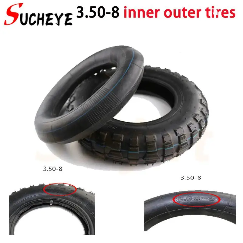 3.50-8 Inner Tube 3.50-8 Inner Camera3.50-8 Inner Tire for Micro Plough, Wheelbarrow Tyre Accessories