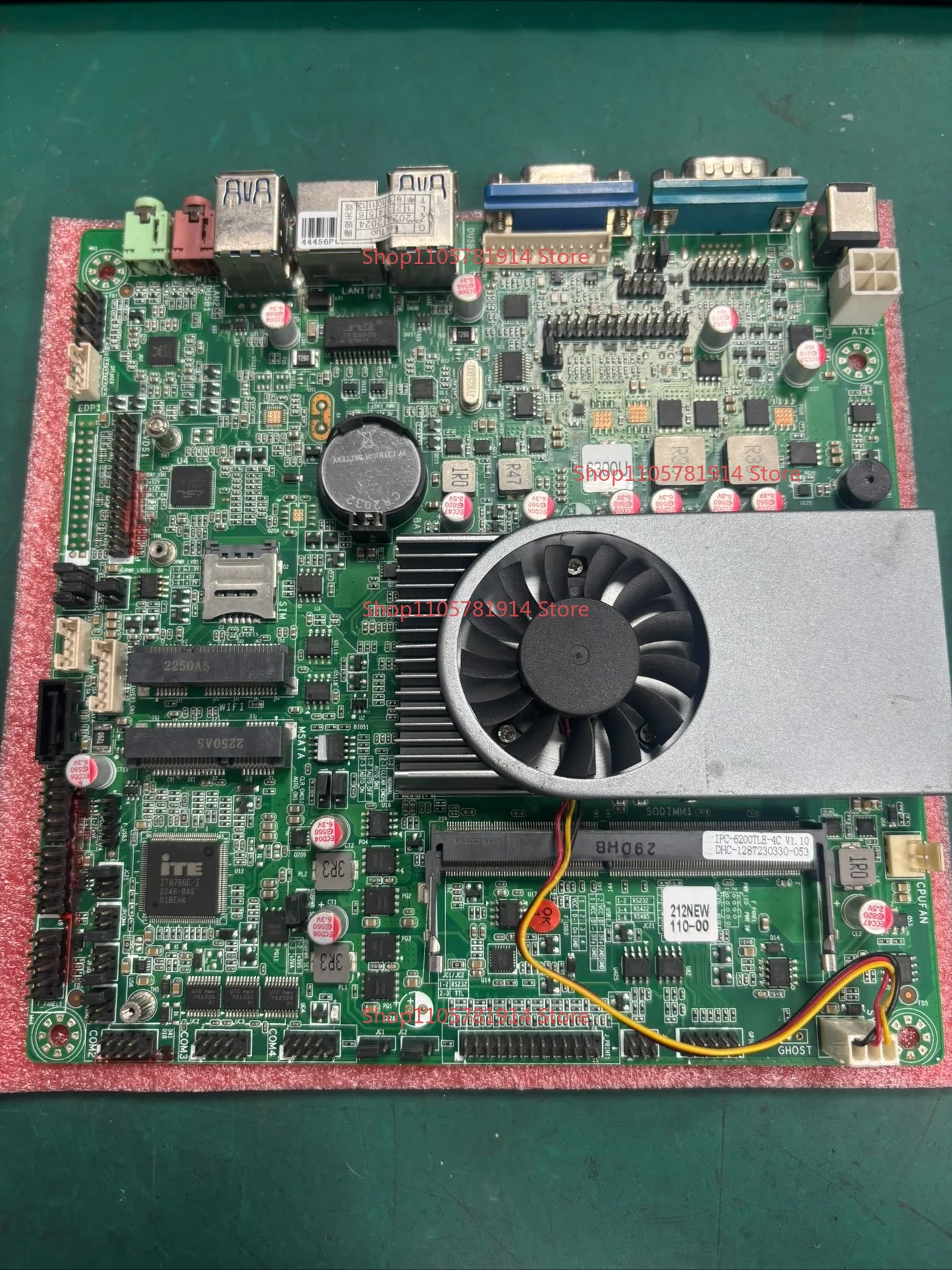 For IPC-6200TLE-4C Industrial Control Main Board, with I5-6300U Processor, Complete Interface, Support VGA, DVI, USB3.0