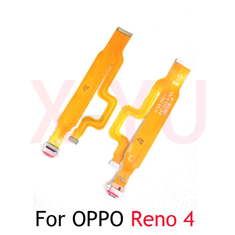 Per OPPO Reno Ace 2 2Z Z 3 4 5 6 7 Pro Plus Pro + 4G 5G scheda di ricarica USB Dock Port Flex Cable parti di riparazione