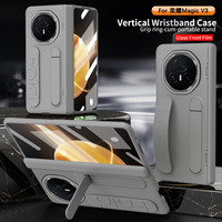 For Huawei Honor V5 Magic V3 phone case  skin texture grip finger ring full coverage hinge wristband stand integrated phone case