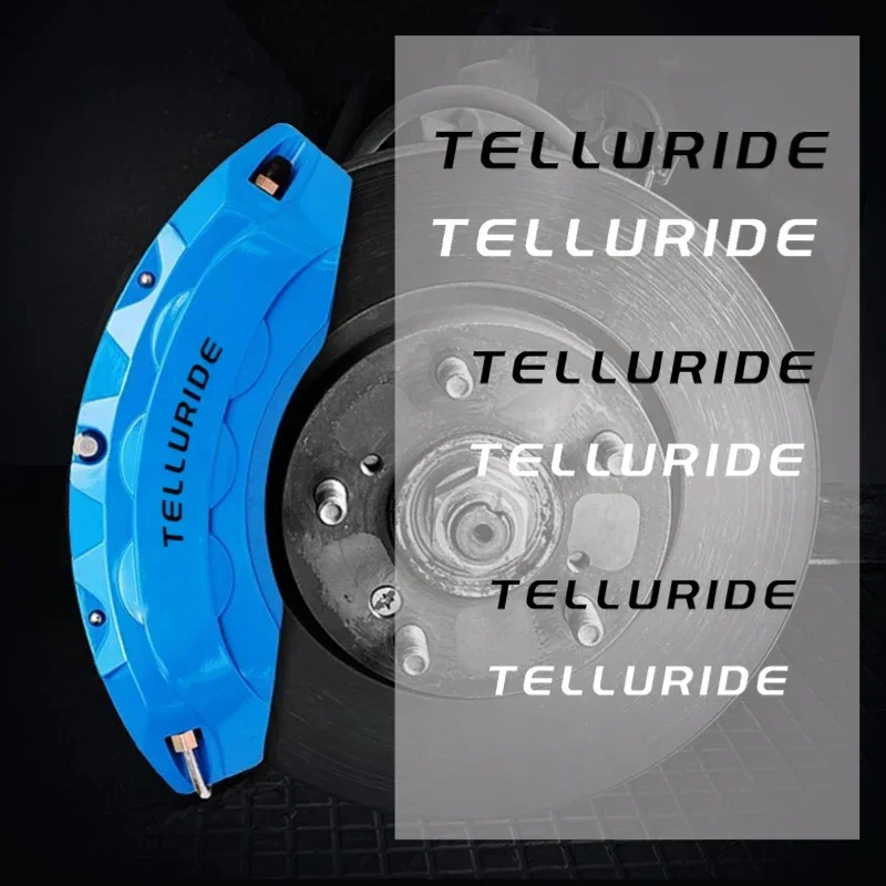 Car Tire Caliper Cover Decoration for Kia Telluride 2025 2023 2022 2020 Prototype Concept Refitted Nameplate Vehicle Decals