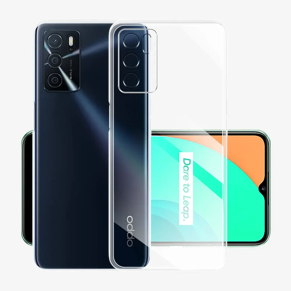 For OPPO A16 Case Silicone Soft Transparent Phone Case For OPPO A16S Clear Cover Funda For Oppoa16 a16s Coque