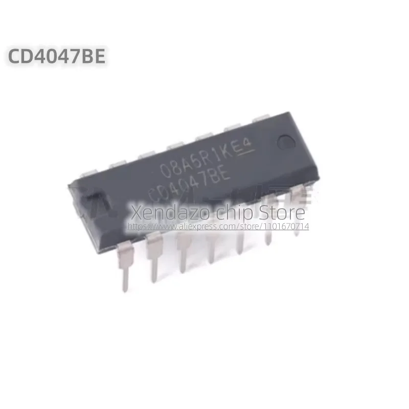 10pcs/lot CD4047BE CD4047 DIP-14 package Original genuine Logic - Multi frequency oscillator chip