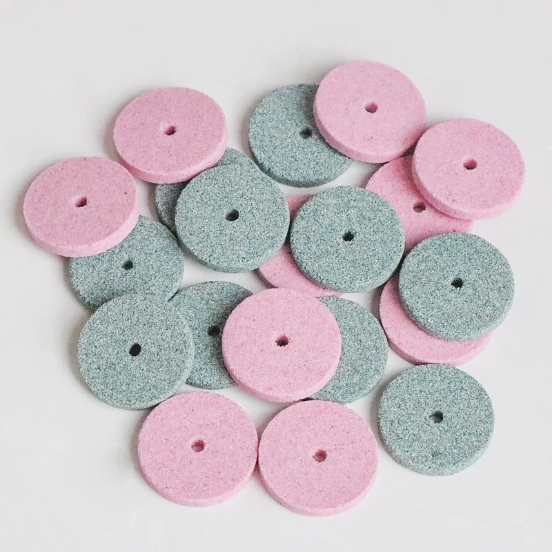 Mini Drill Ceramic Buffing Wheel Abrasive Disc Rotary Tool Accessory Gold Silver Jewelry Metal Grinding Craft Supply
