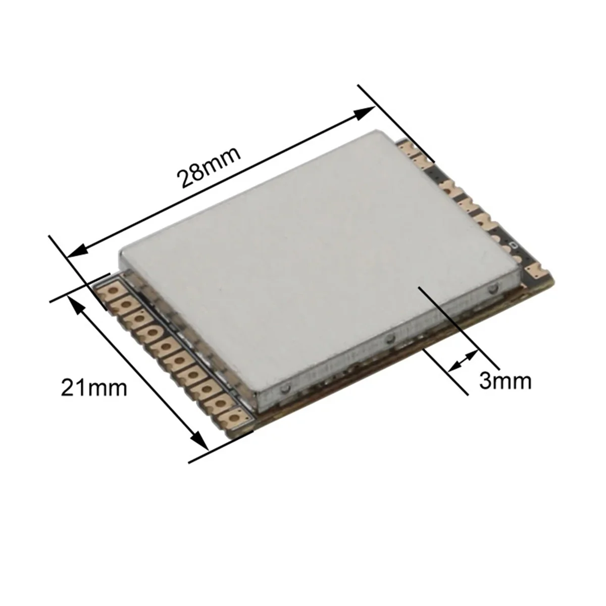 

SM1312T 1,2G 1,3G 1,6 Вт FPV VTX 16-канальный модуль беспроводной передачи с регулируемой мощностью для моделей дронов и радиоуправляемых моделей