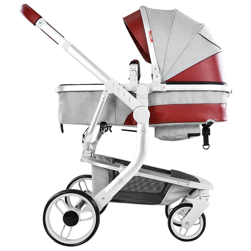 

NEW FOREVER Aluminum Alloy Foldable Baby Stroller Lightweight Travel Pram Luxury