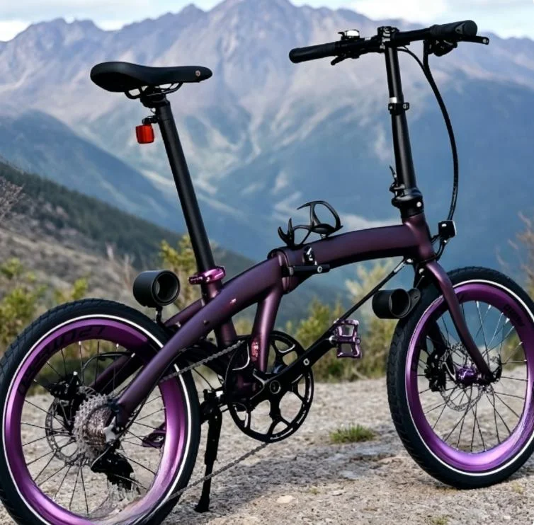 Front and Rear Retractable Mudguards Engineered for Folding Bicycles to Improve Ride Experience in Wet Conditions