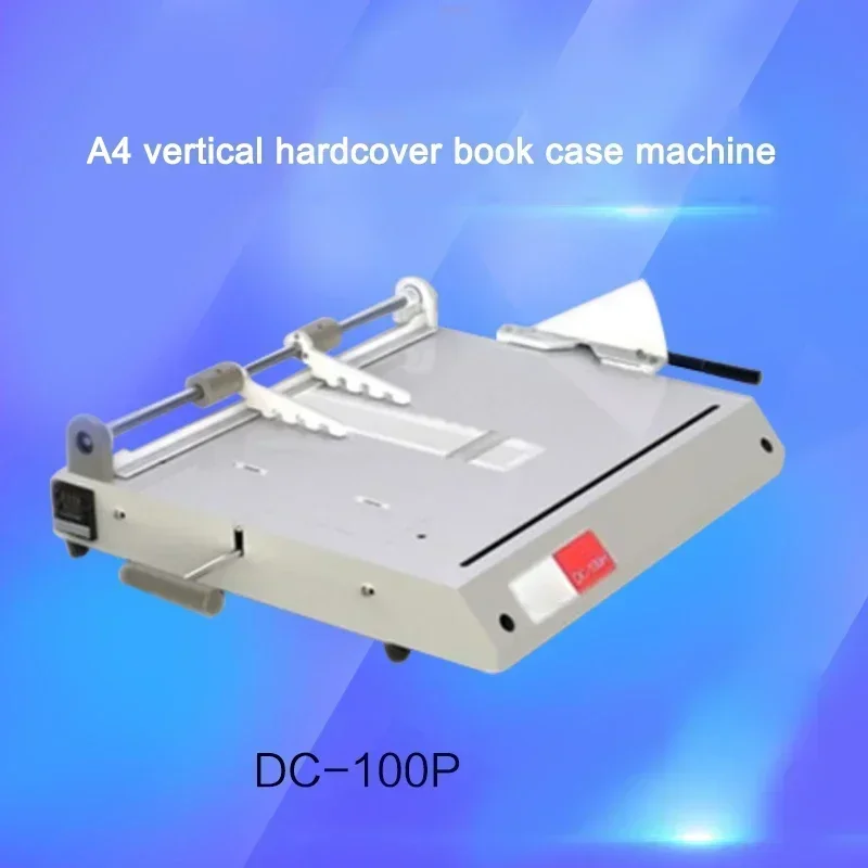 100H Automatic Hardcover Case-Making Machine with automatic edge folding for hardcover book covers, menus, etc